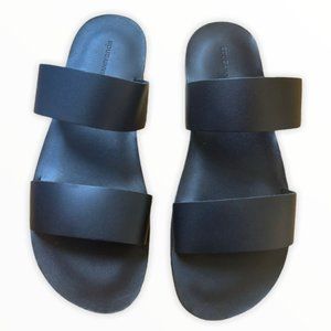 Men's sandals leather black